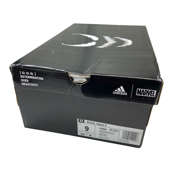 Adidas D.O.N Issue 2 Venom Sneakers Sz 9
